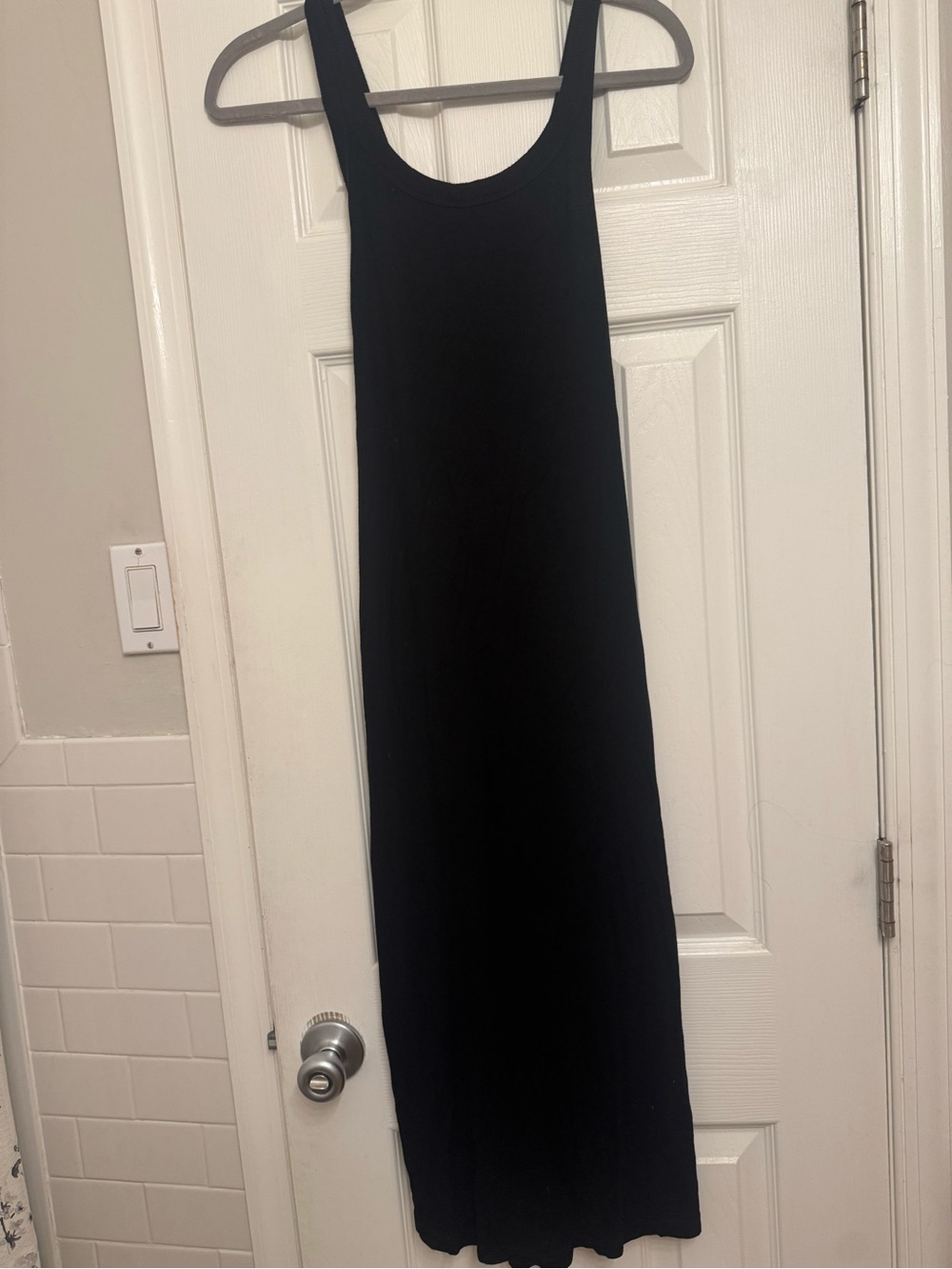 Splendid Black Scoop Neck Dress